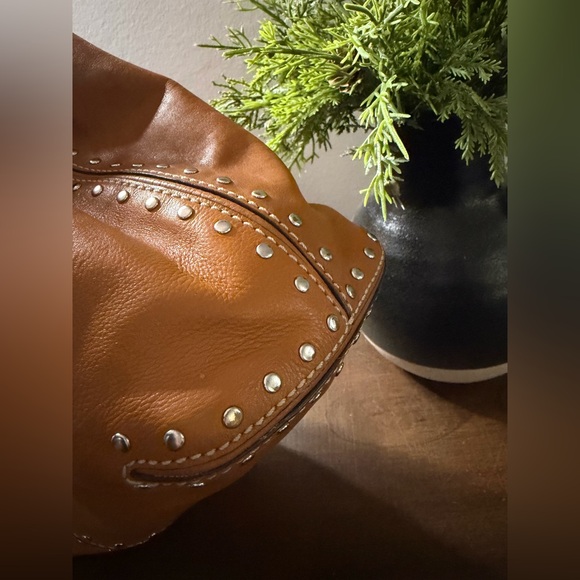 Michael Kors Uptown Astor Studded Shoulder Bag - Picture 6 of 16